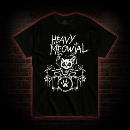 Heavy Meowtal T-Shirt 