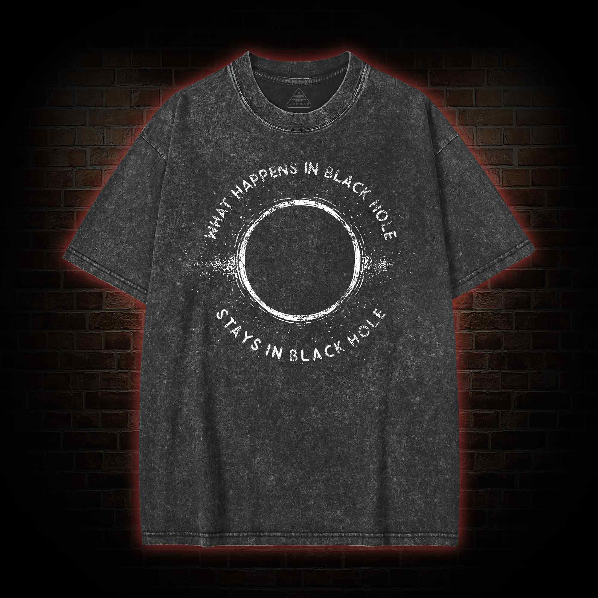 Black Hole Washed T-shirt