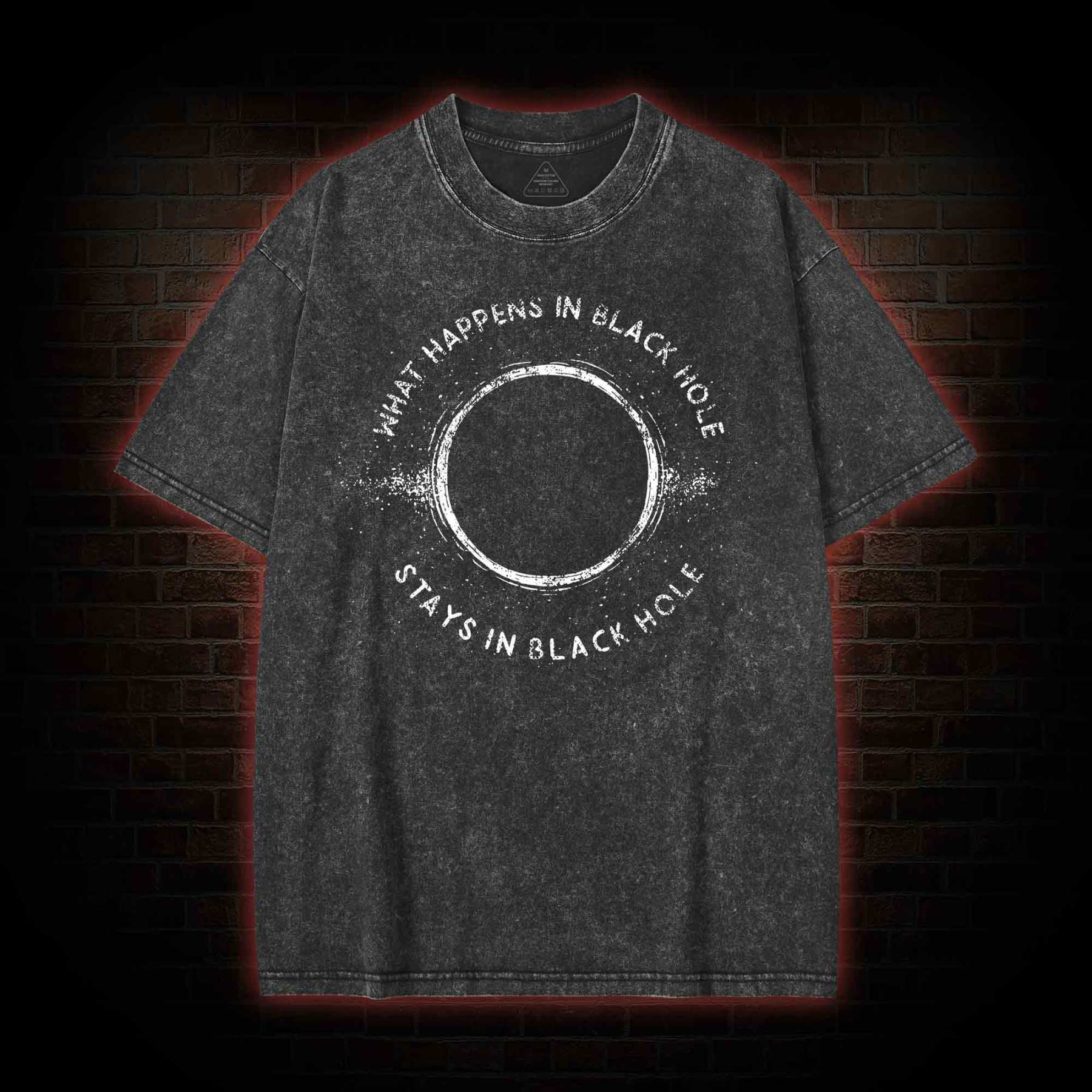 Black Hole Washed T-shirt