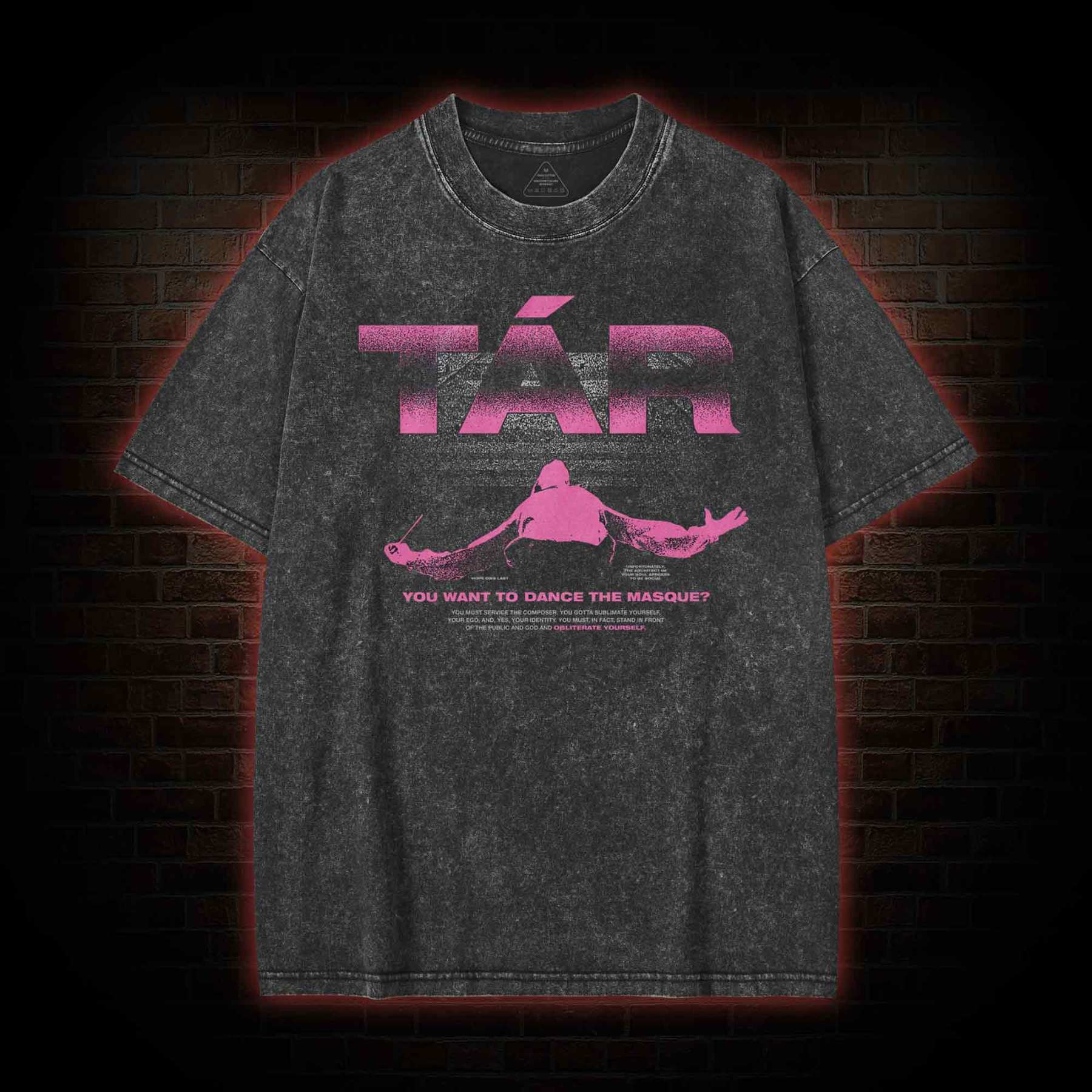 The Overlook Hotel Washed T-shirt with Dark Style