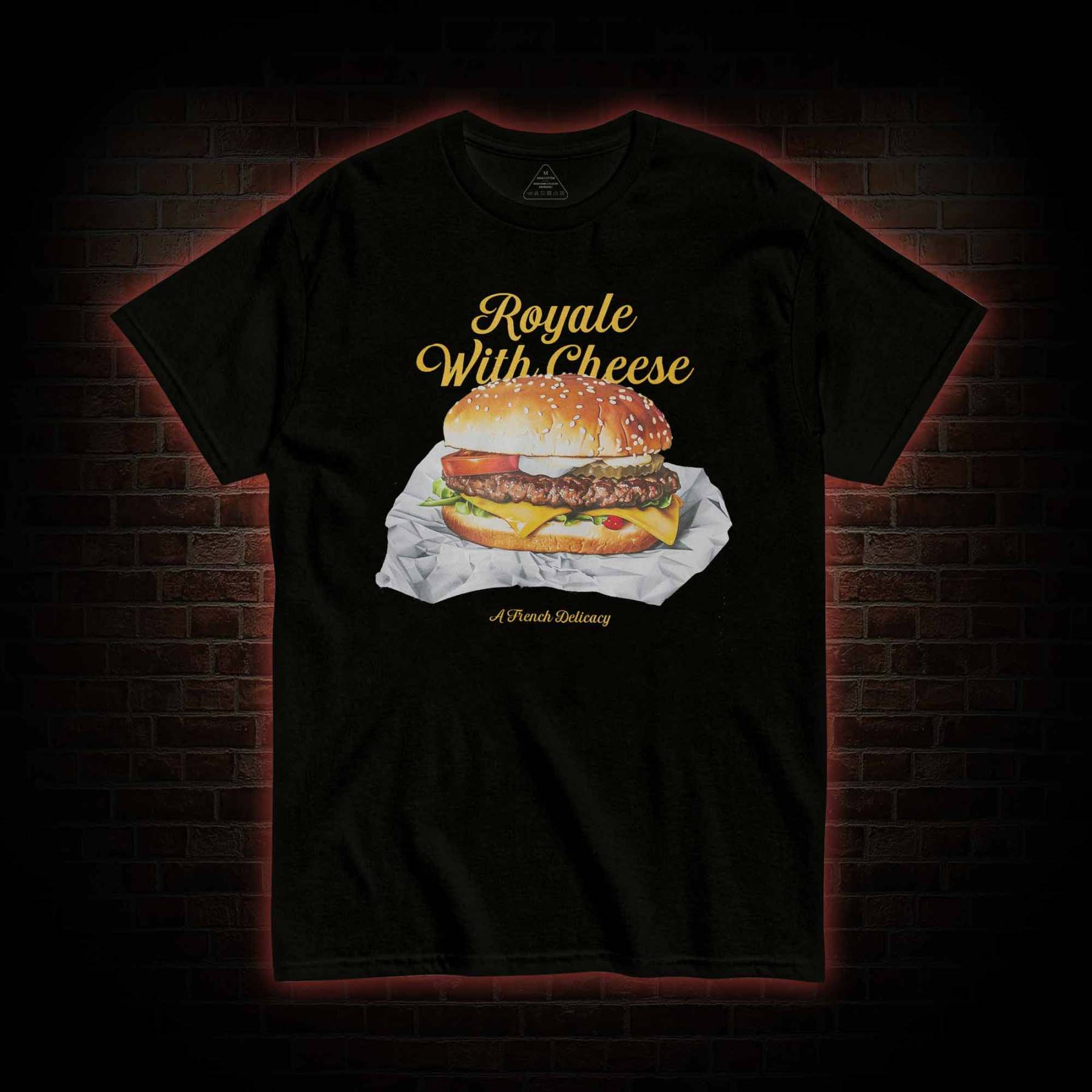 Royale With Cheese T-shirt with Dark Style