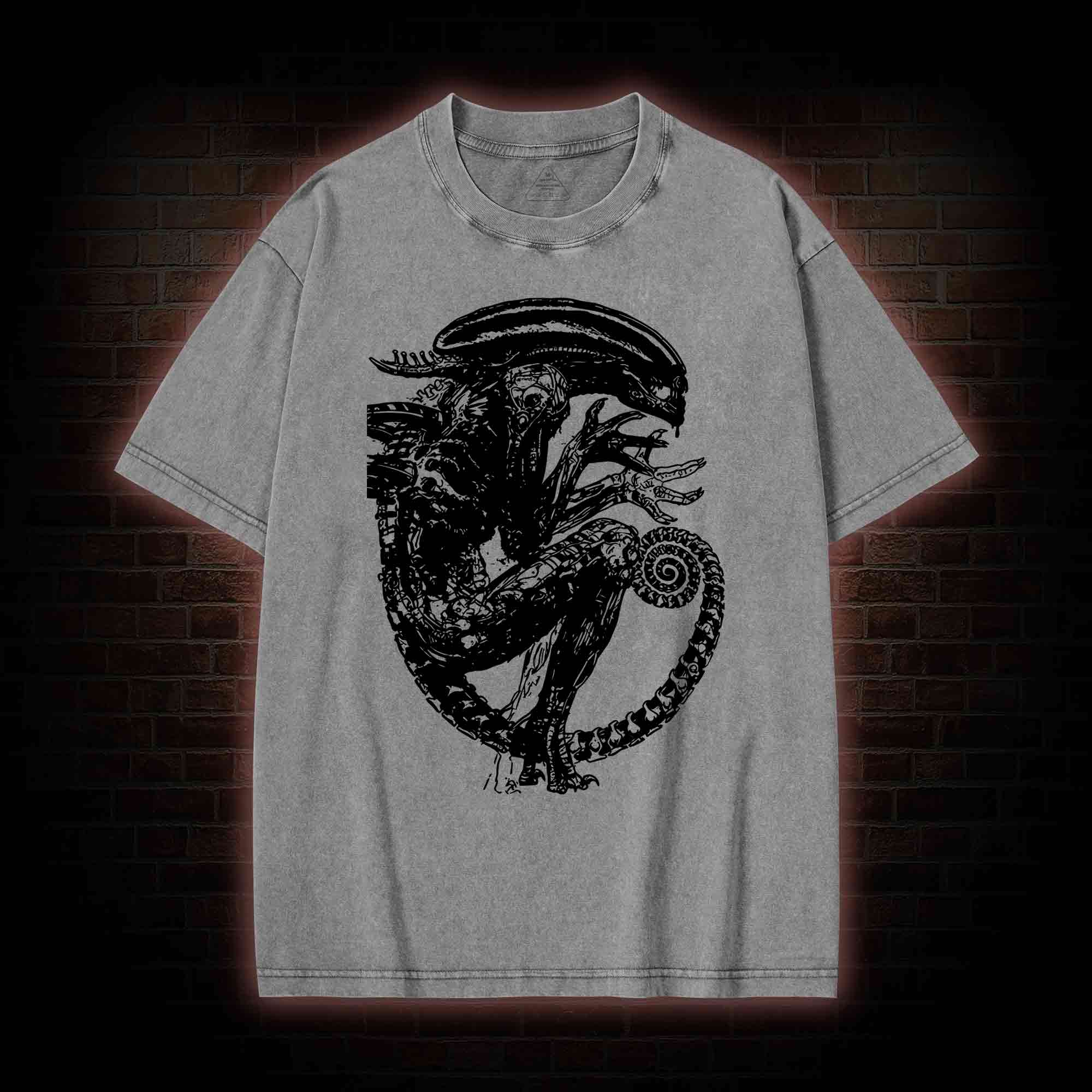 Alien Horror Washed T-shirt