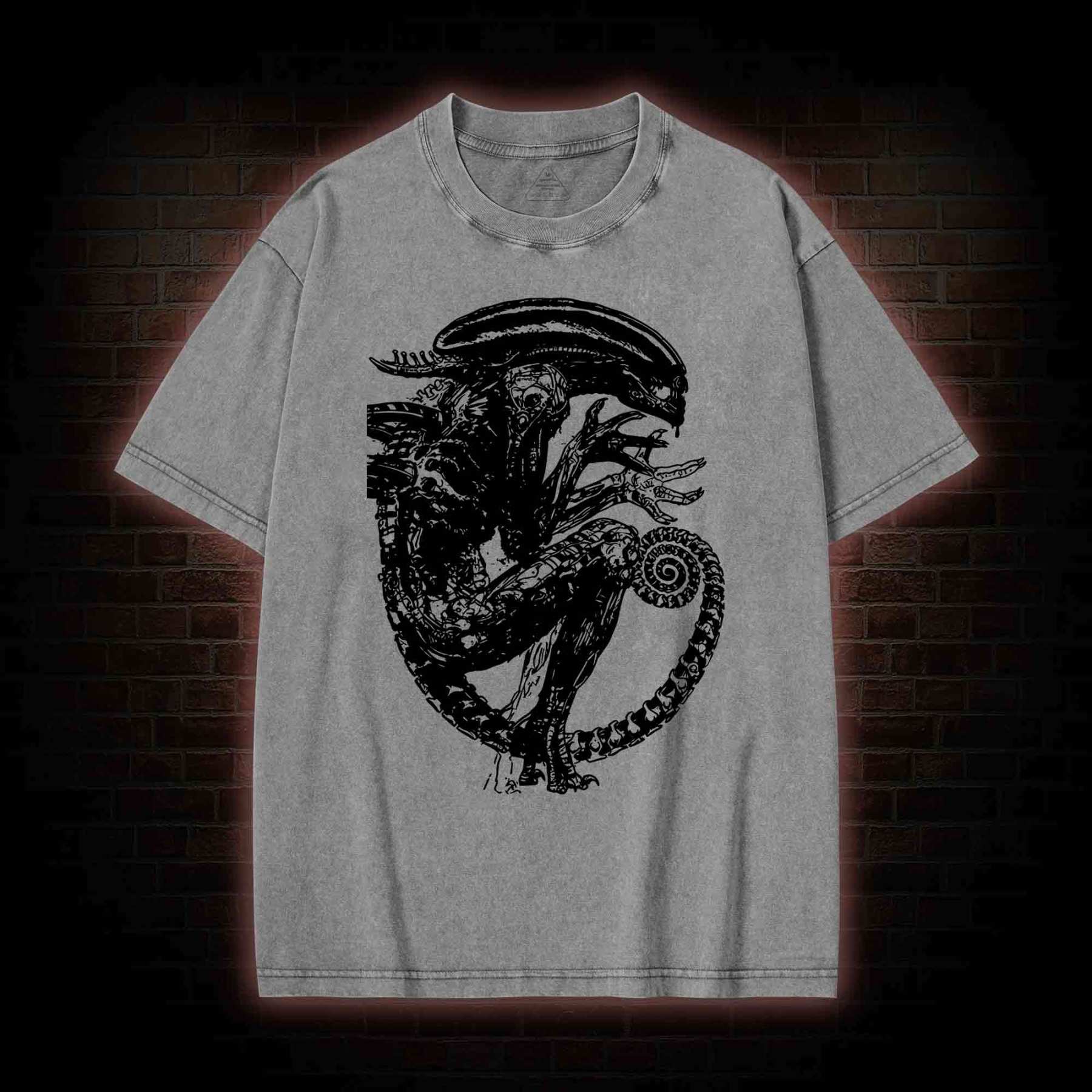 Alien Horror Washed T-shirt