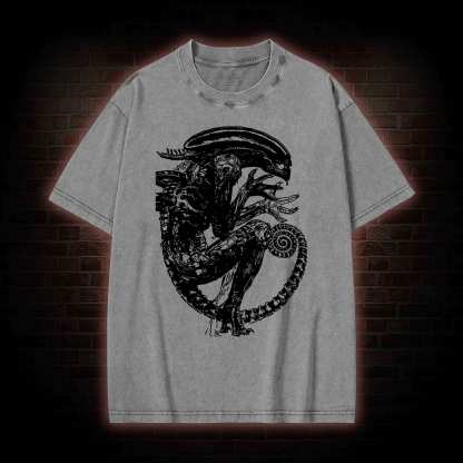 Alien Horror Washed T-shirt