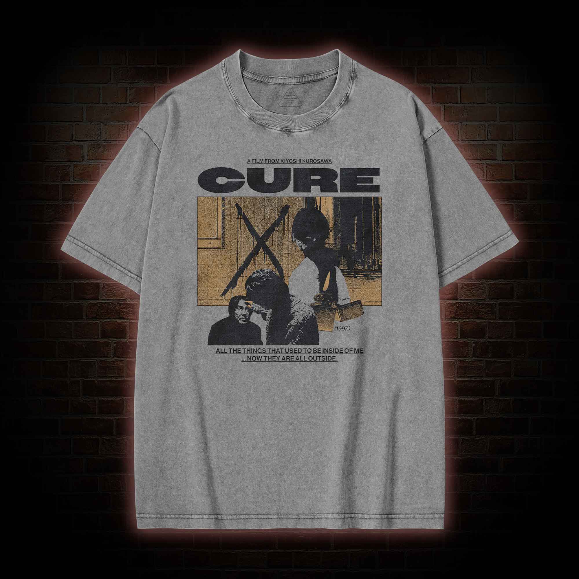 Cure Washed T-shirt