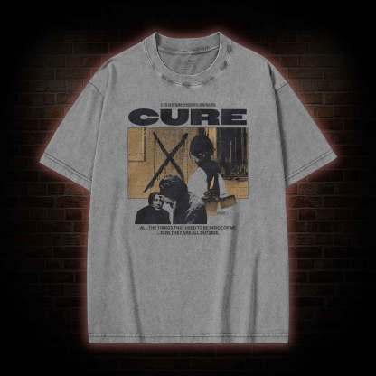 Cure Washed T-shirt