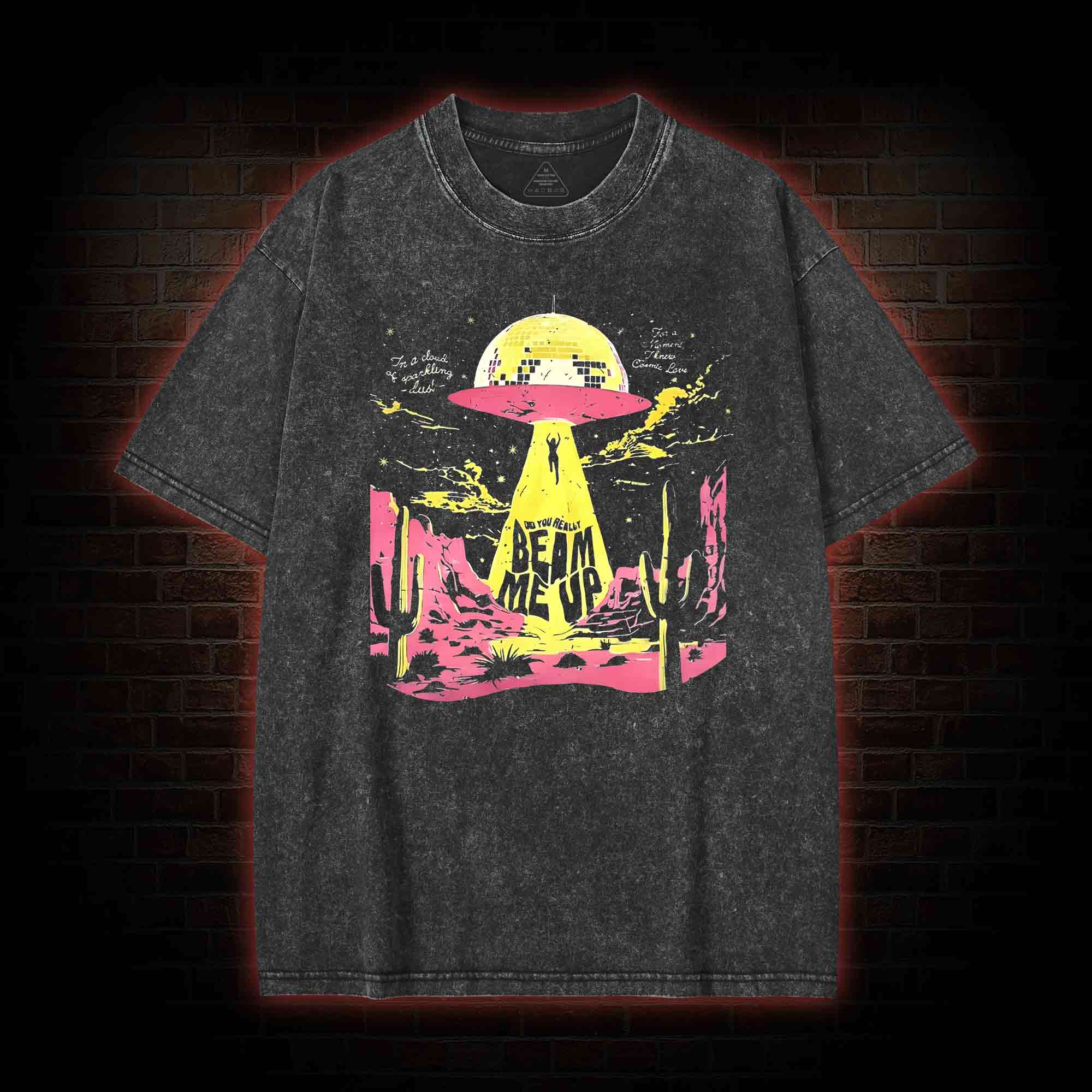 Beam Me Up Washed T-shirt