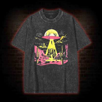 Beam Me Up Washed T-shirt