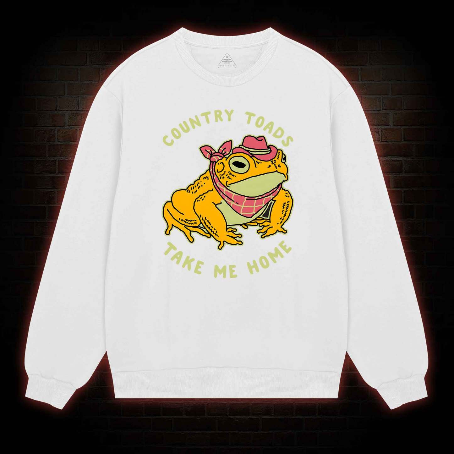 Country Toads Take Me Home Sweatshirt
