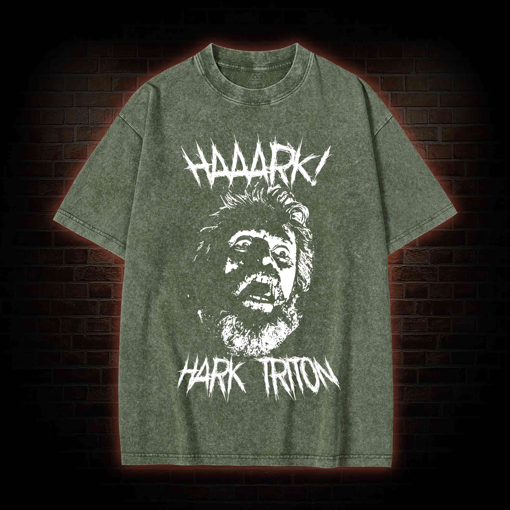 Hark! Triton! Hark Bellow! Washed T-shirt