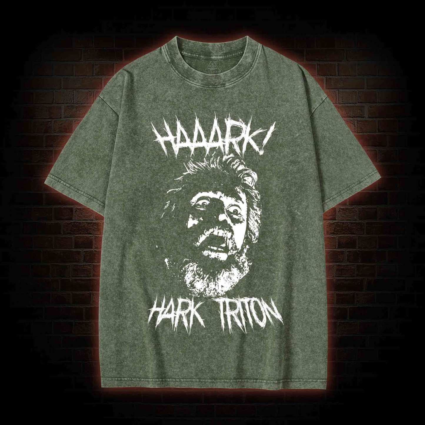 Hark! Triton! Hark Bellow! Washed T-shirt