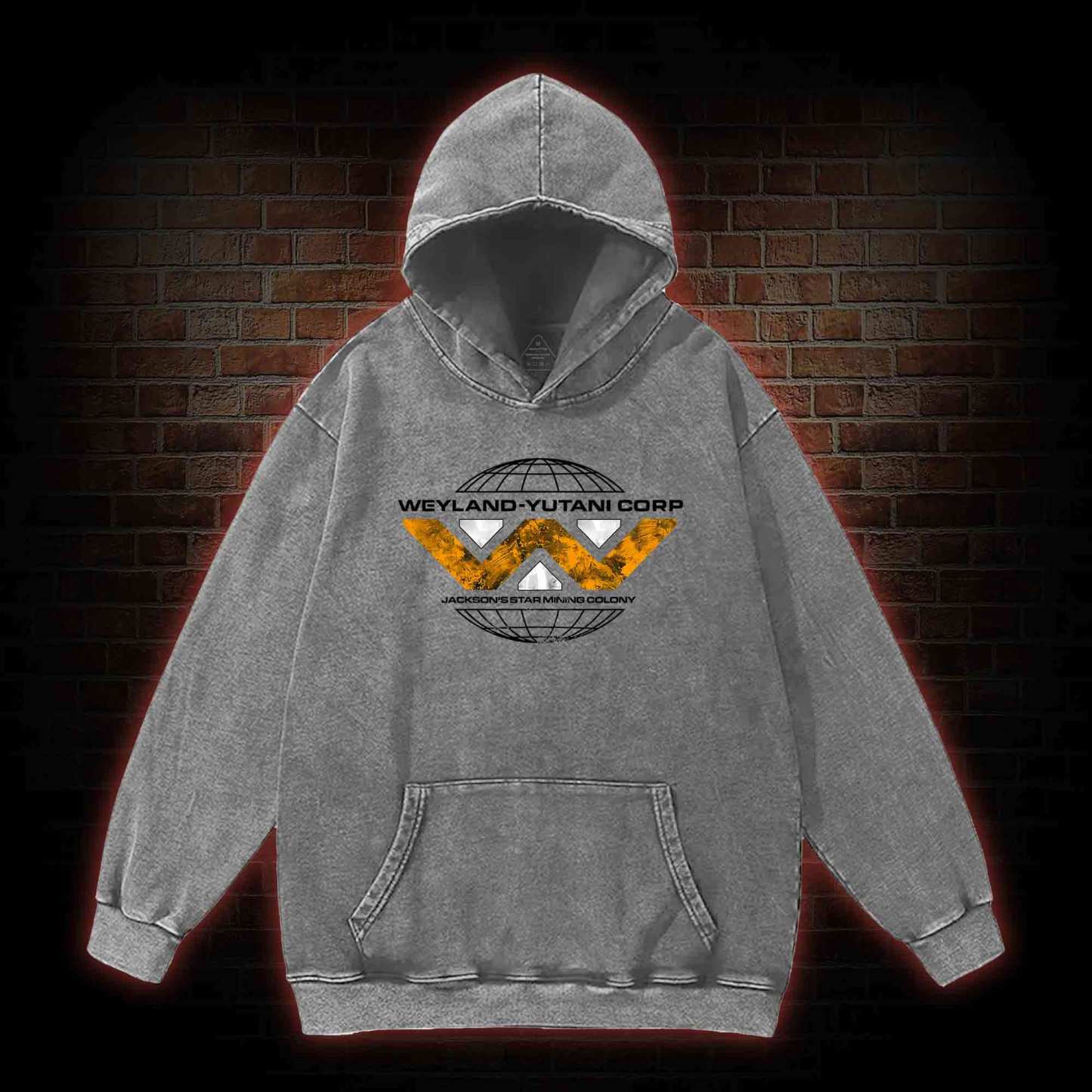 Romulus Weyland Yutani Corp Washed Hoodie