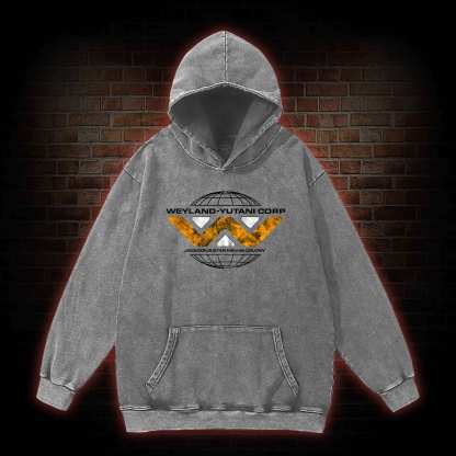 Romulus Weyland Yutani Corp Washed Hoodie