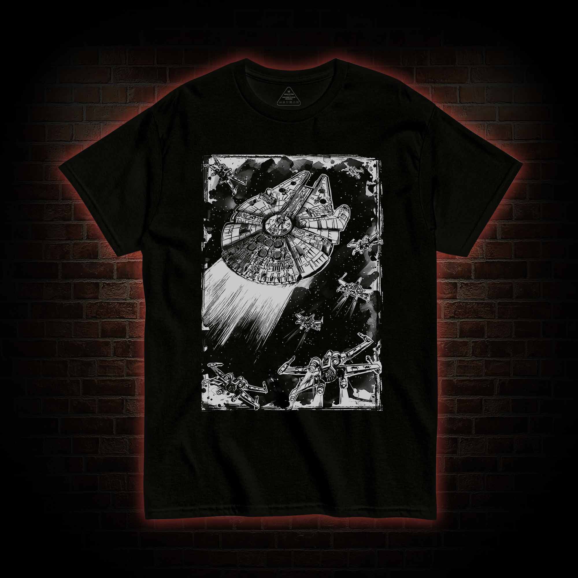 Vintage Space Ship T-Shirt 