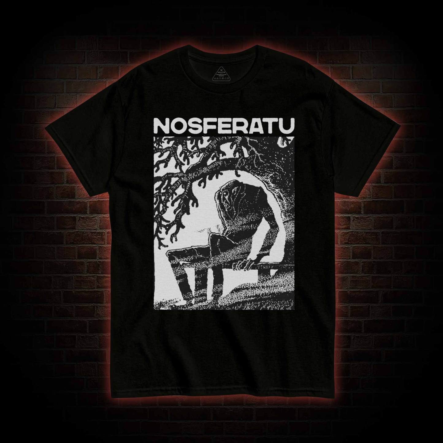 The Vampire Nosferatu T-shirt with Dark Style