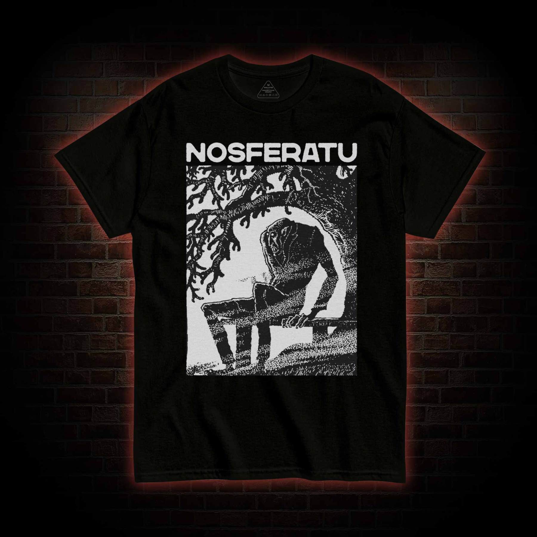 The Vampire Nosferatu T-shirt with Dark Style