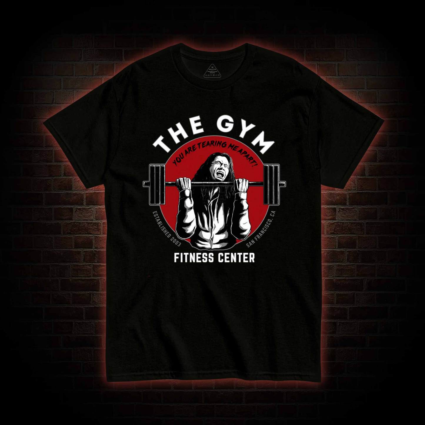 The Gym T-shirt with Dark Style