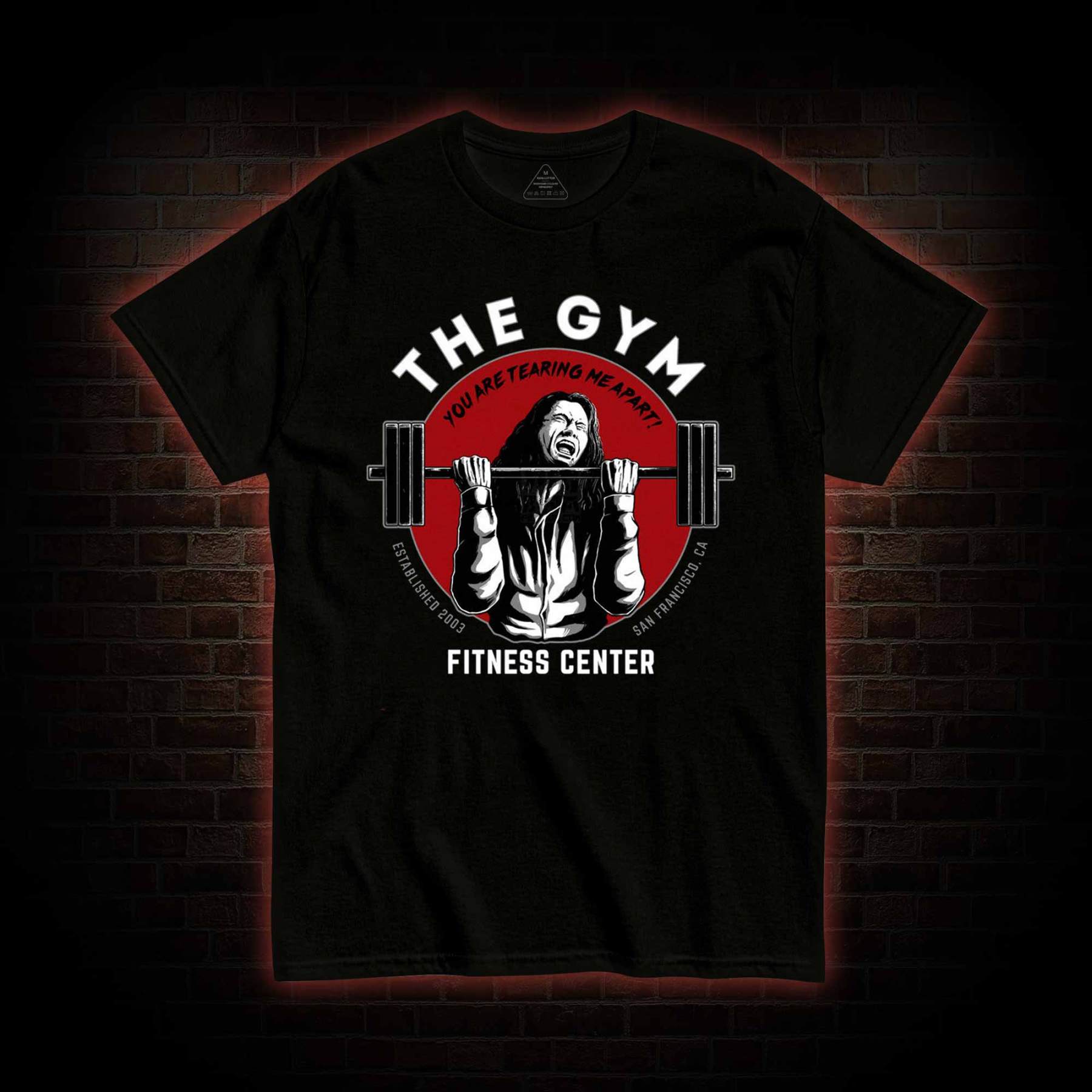 The Gym T-shirt with Dark Style