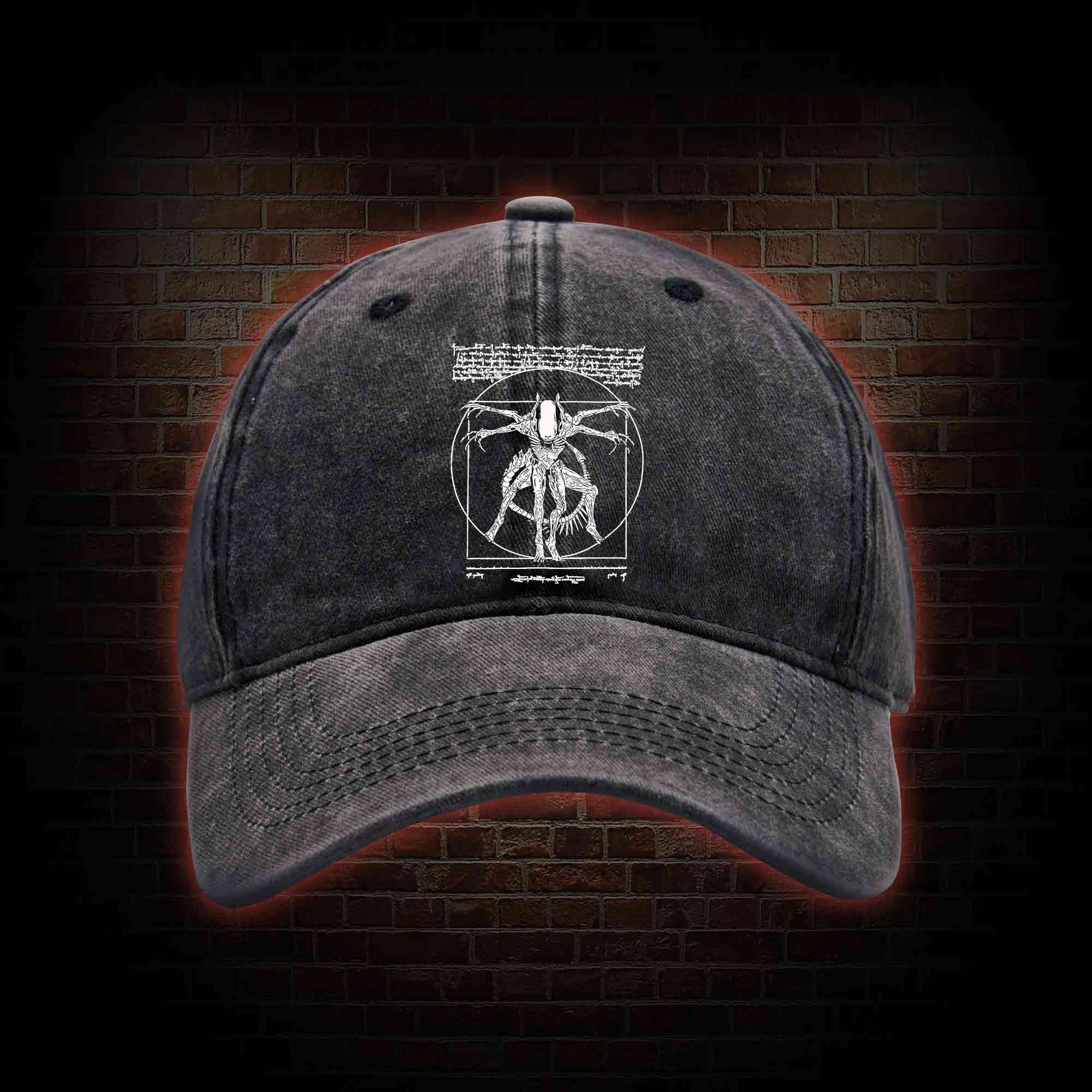 Alien Washed Vintage Baseball Cap