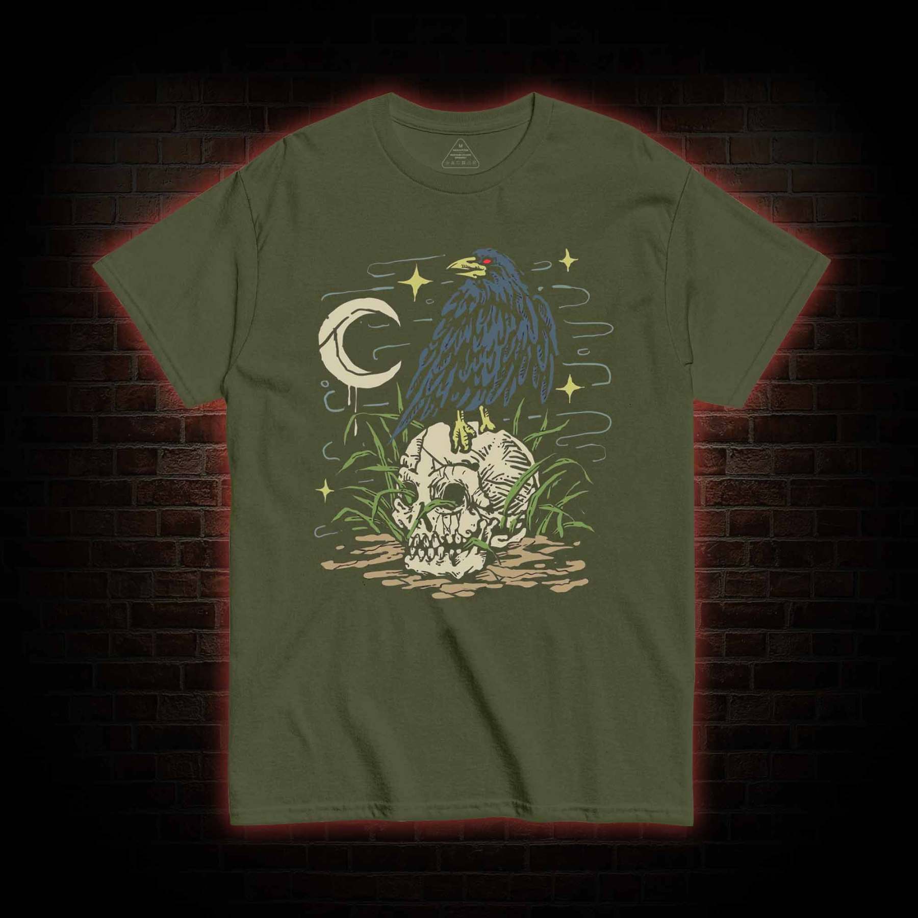 Crow and Skull T-shirt 