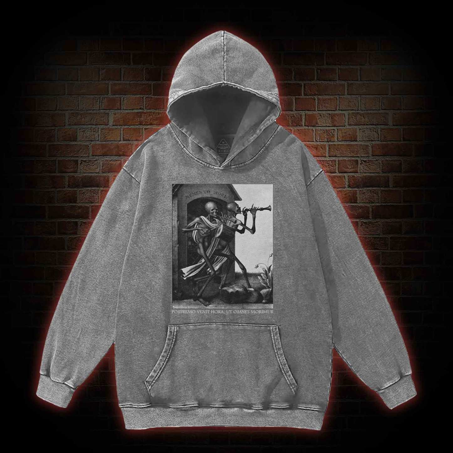  Dance of Death Washed Hoodie