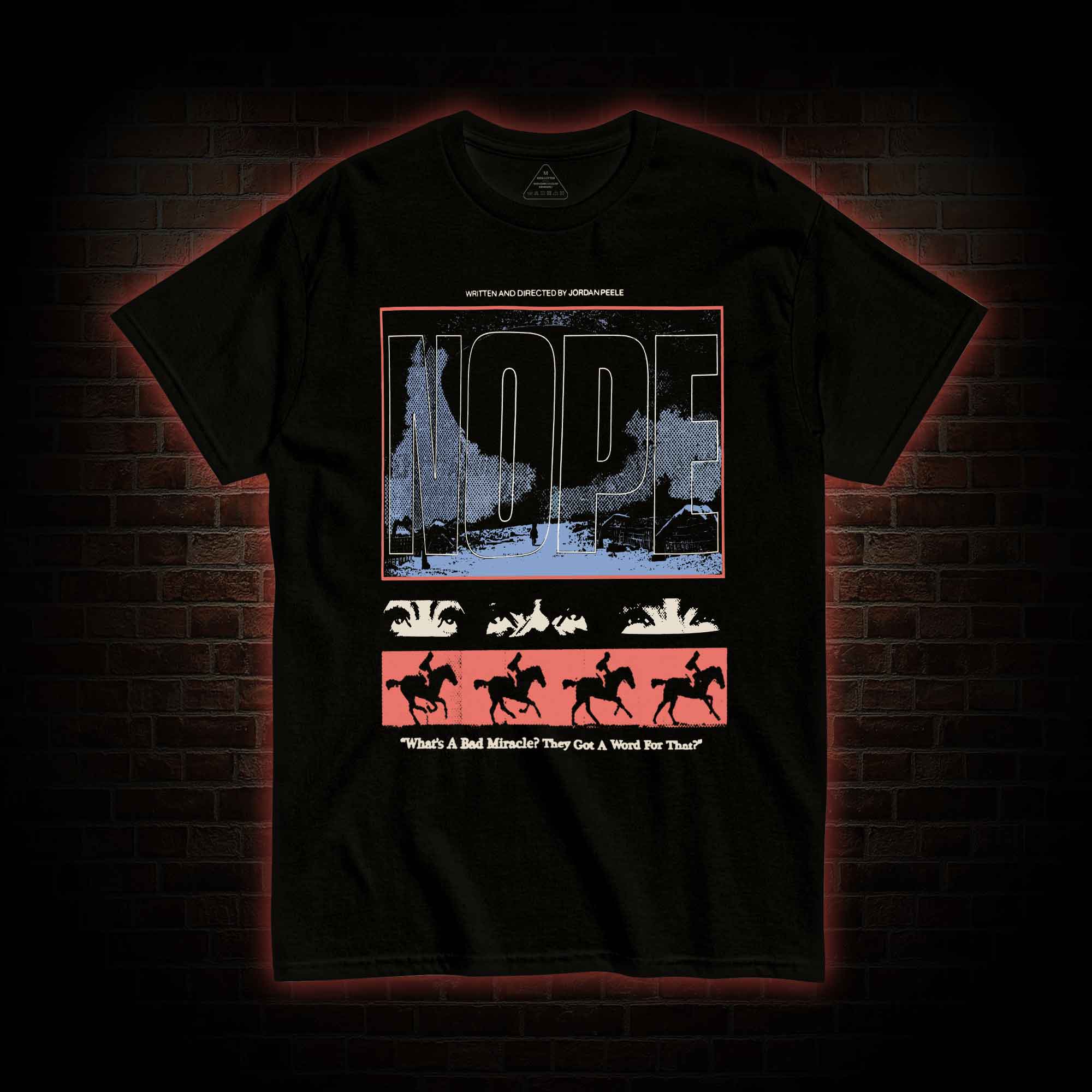 Standing Blue Shoes T-shirt 