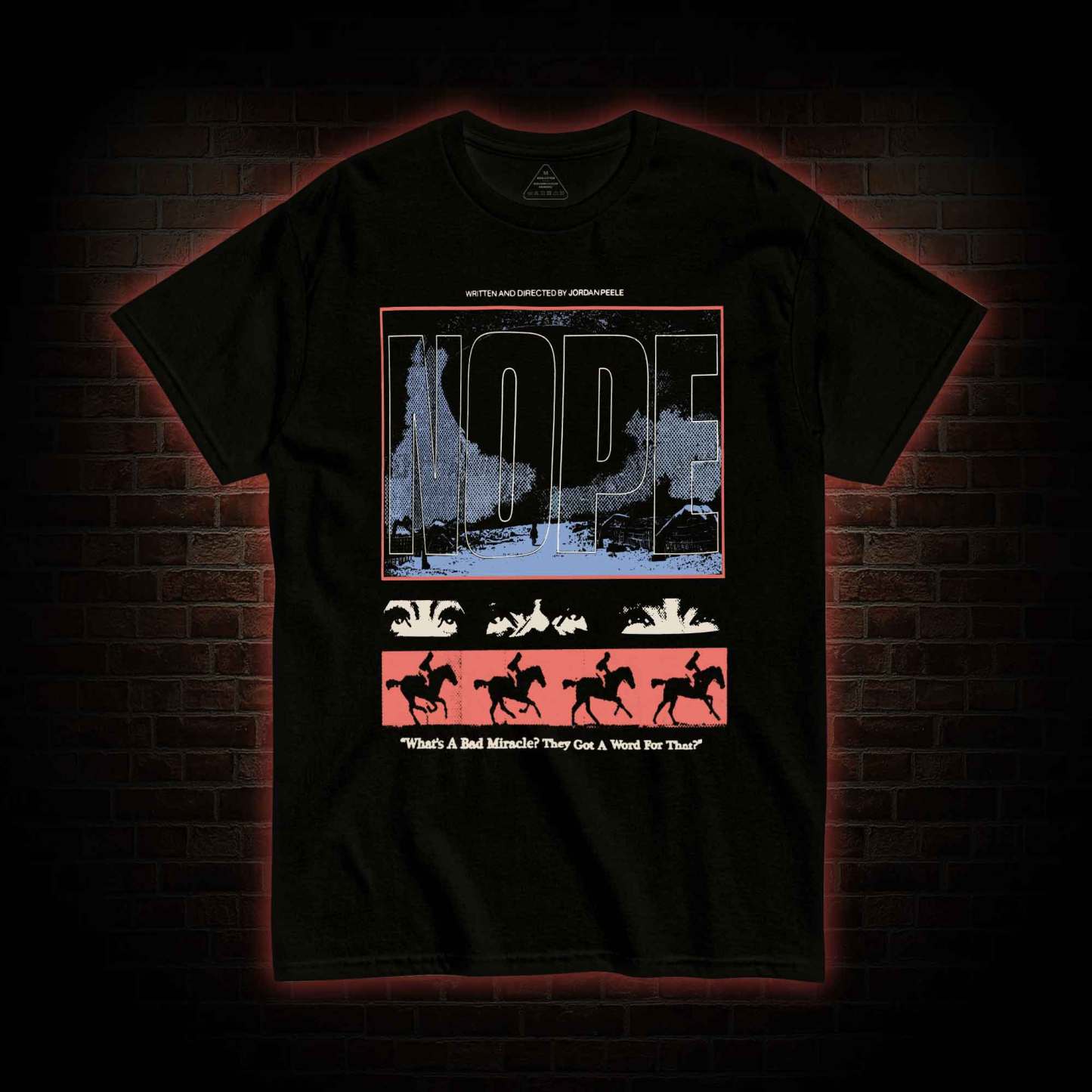 Standing Blue Shoes T-shirt 