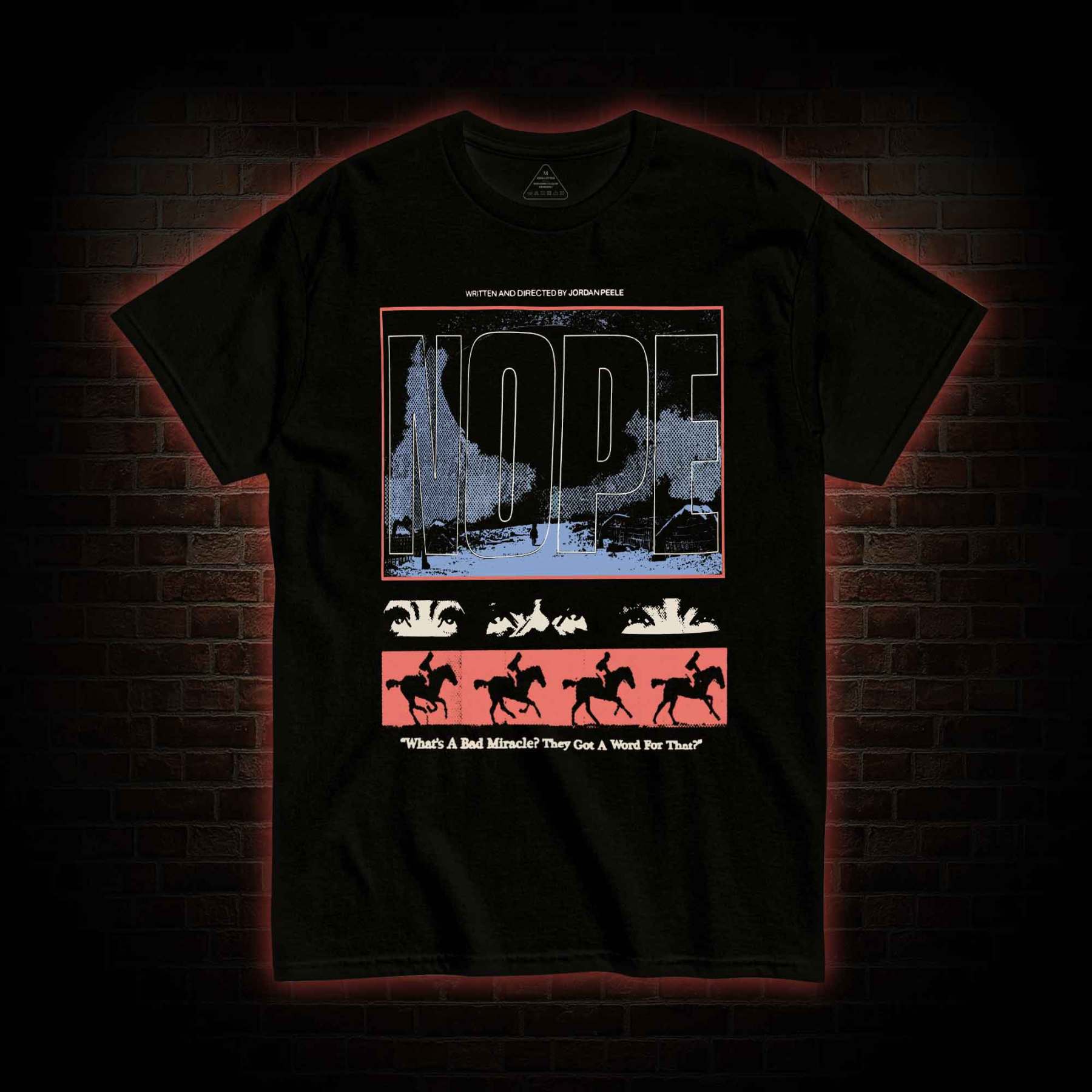 Standing Blue Shoes T-shirt 