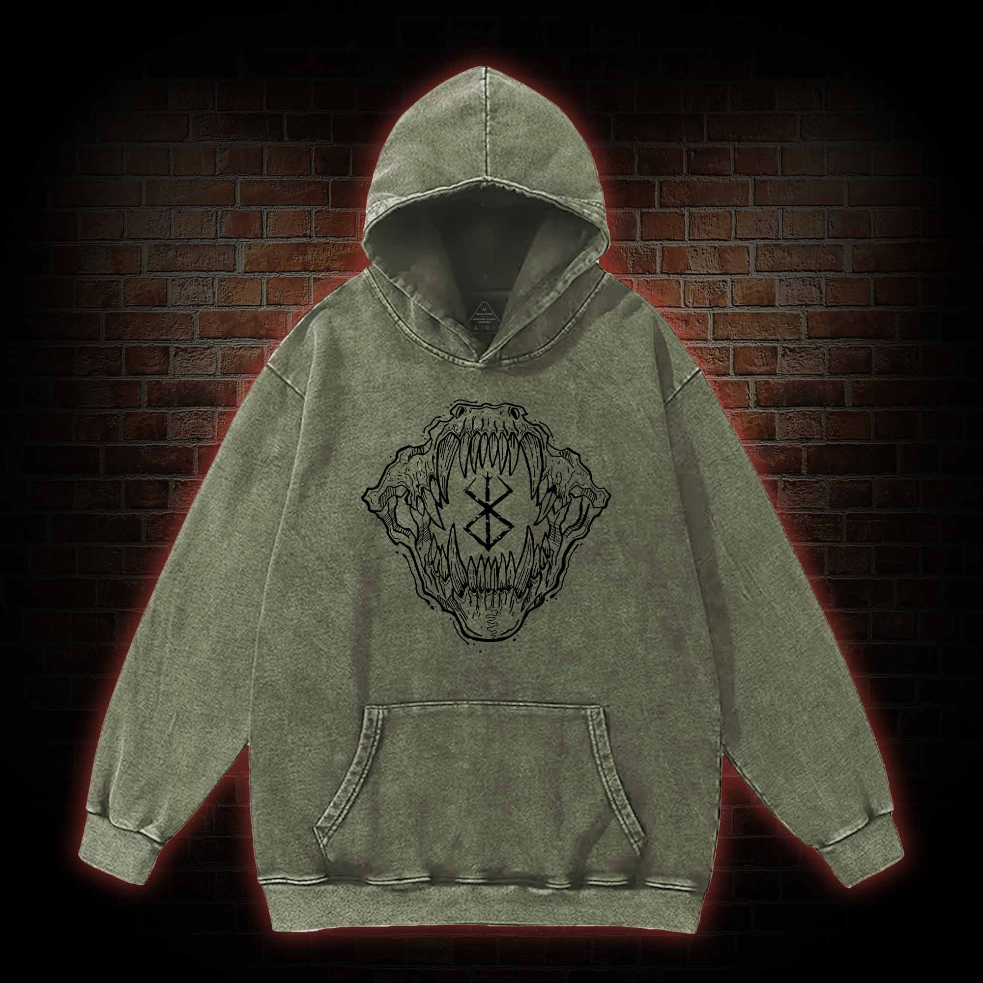Bloodthirsty Washed Hoodie
