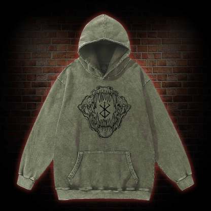 Bloodthirsty Washed Hoodie