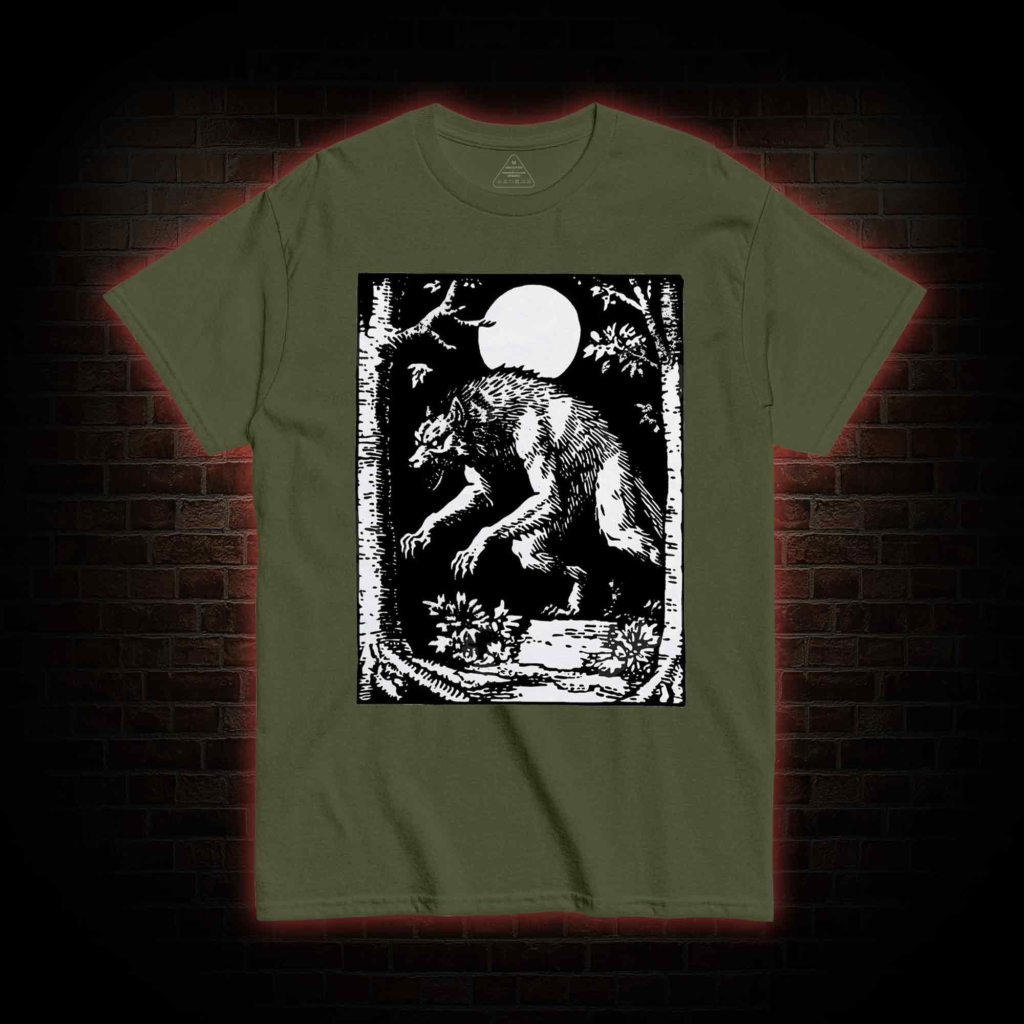 Werewolf Creepy T-shirt 