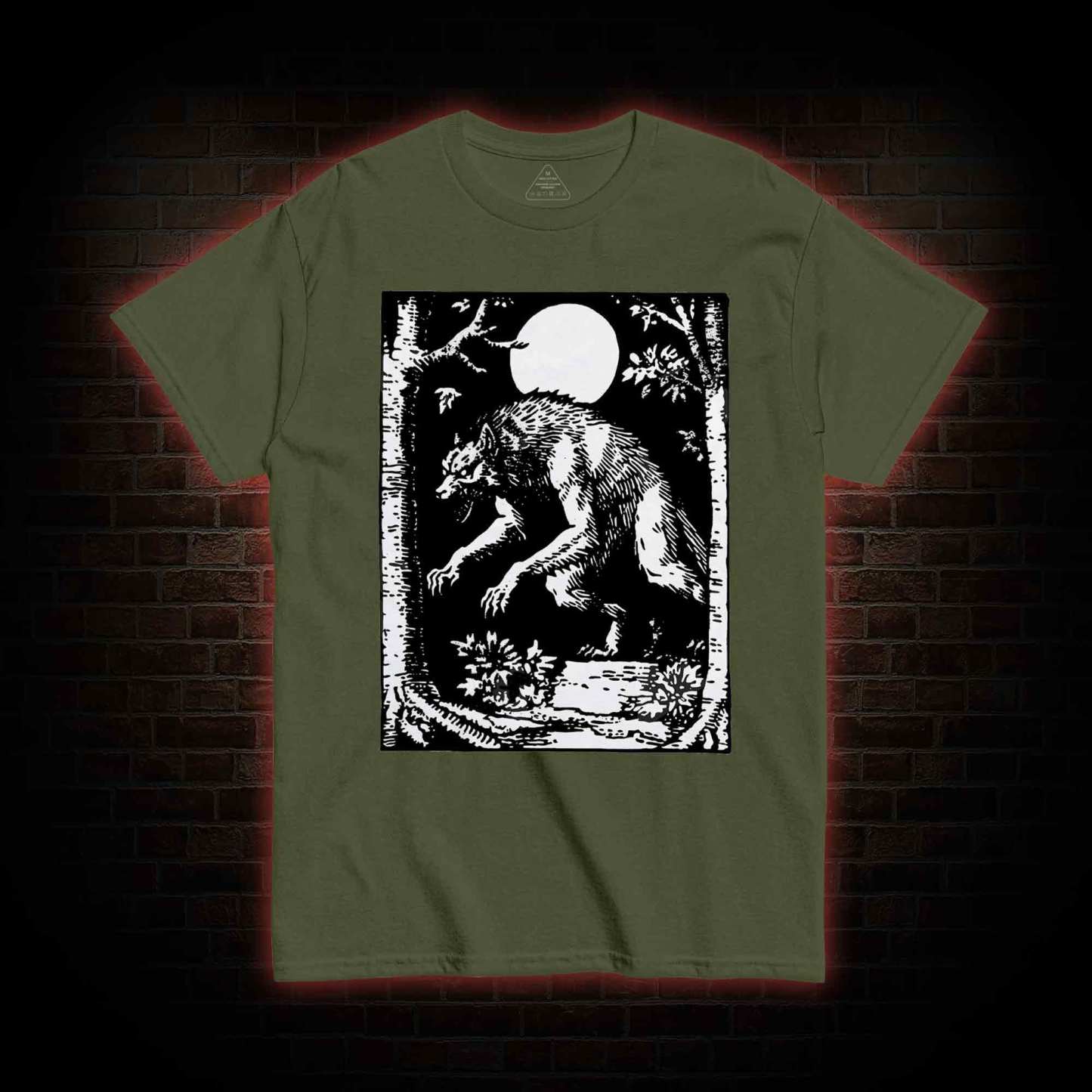 Werewolf Creepy T-shirt 