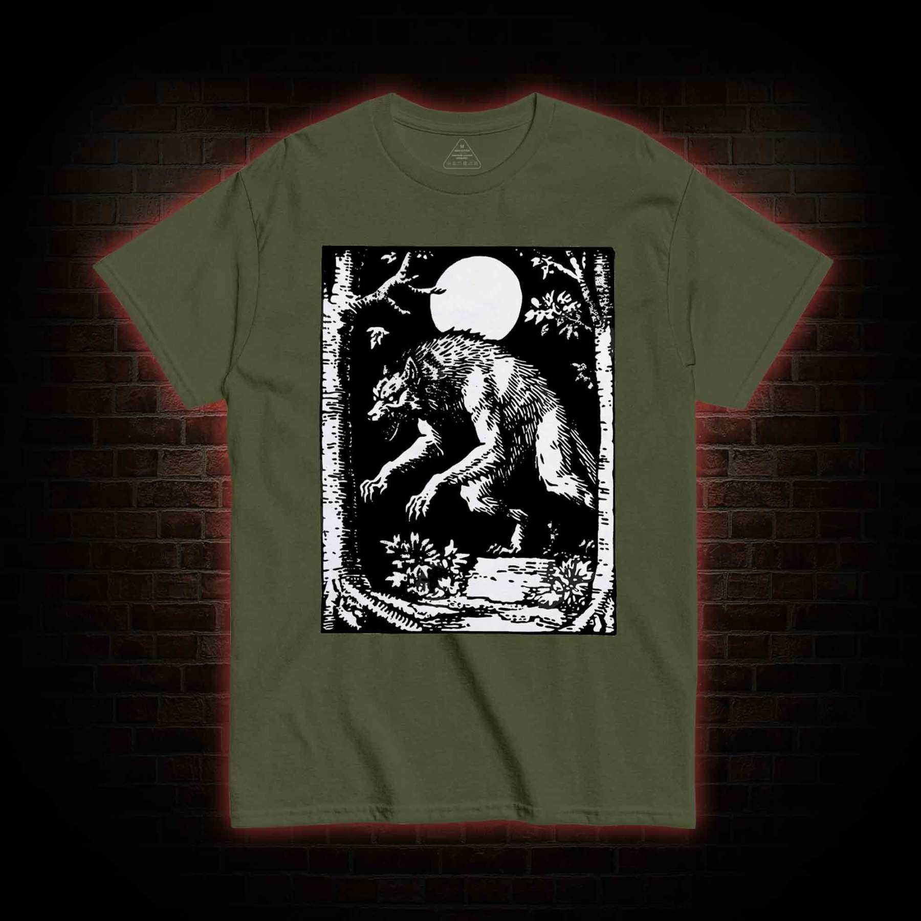 Werewolf Creepy T-shirt 
