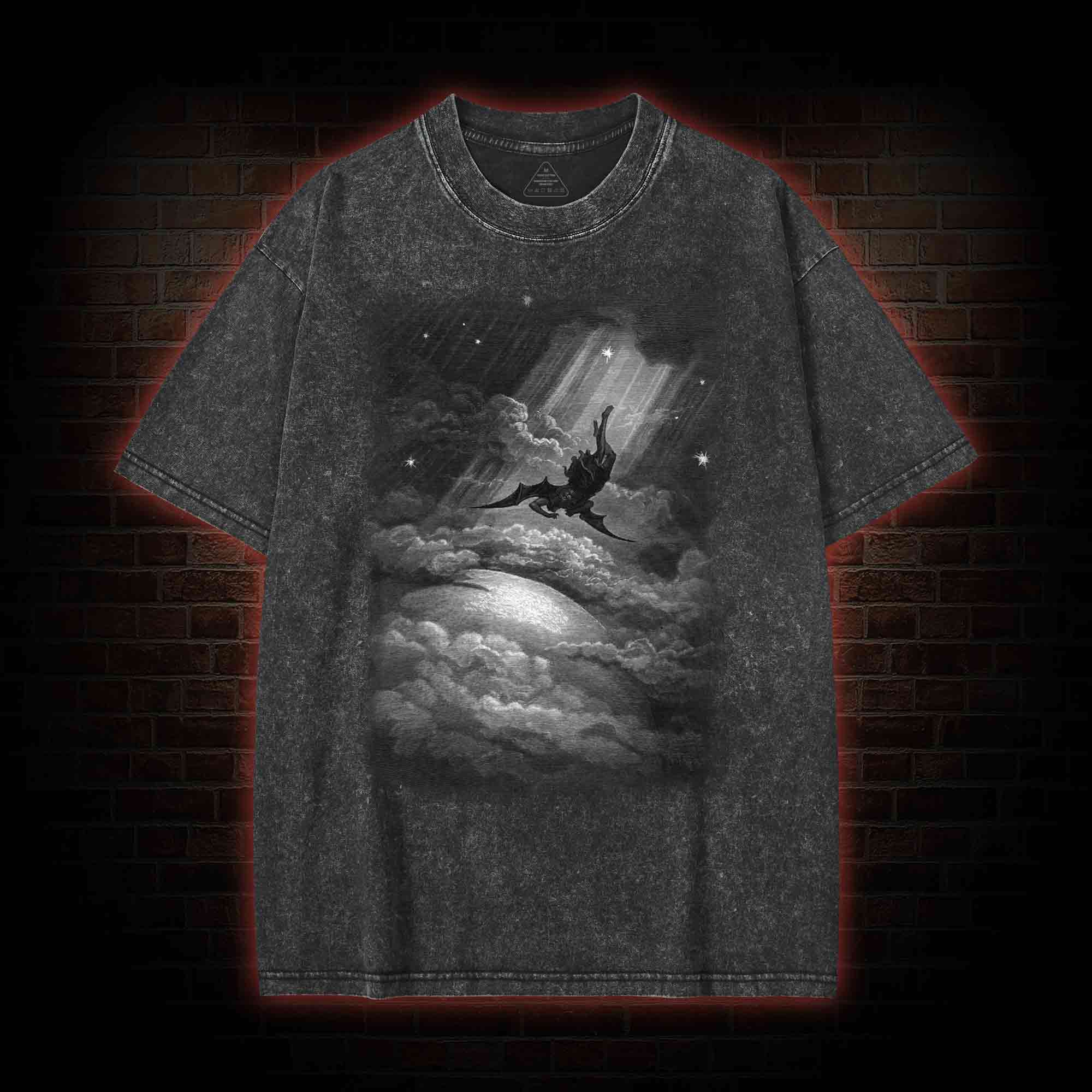 Heaven And Hell Washed T-shirt