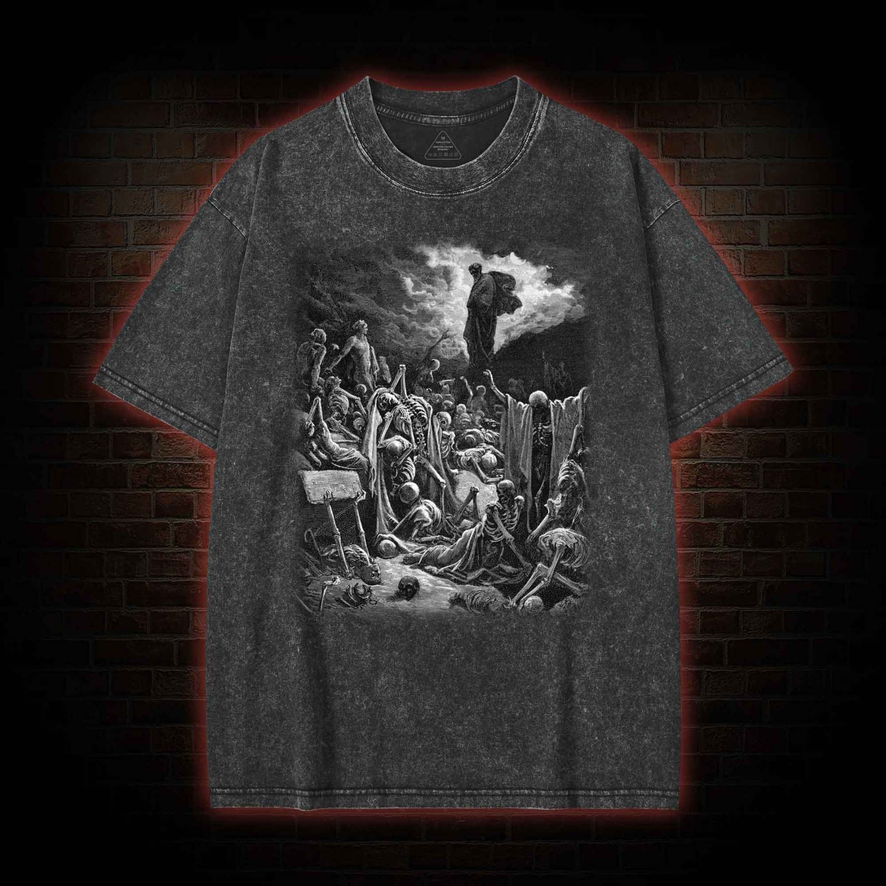 The Valley of Dry Bones Washed T-shirt