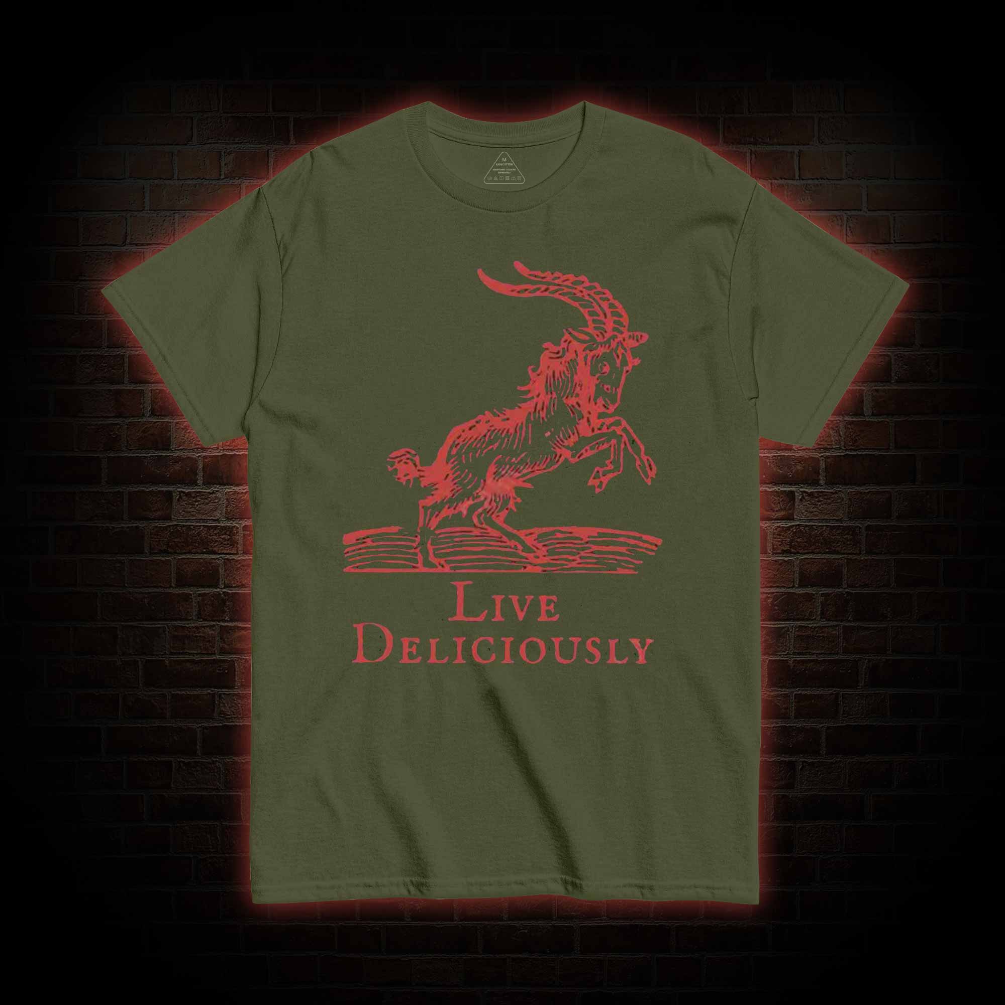 Live Deliciously T-shirt