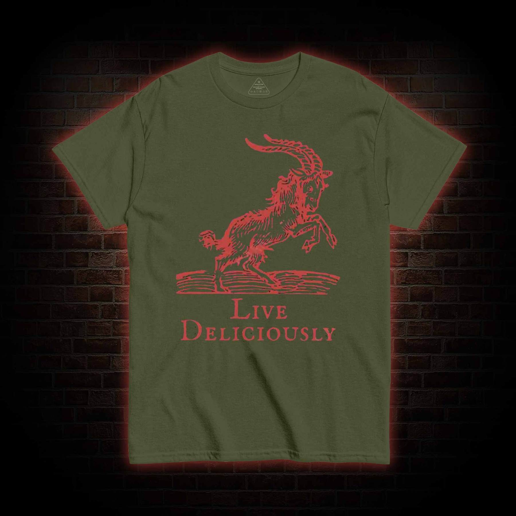 Live Deliciously T-shirt