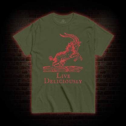 Live Deliciously T-shirt