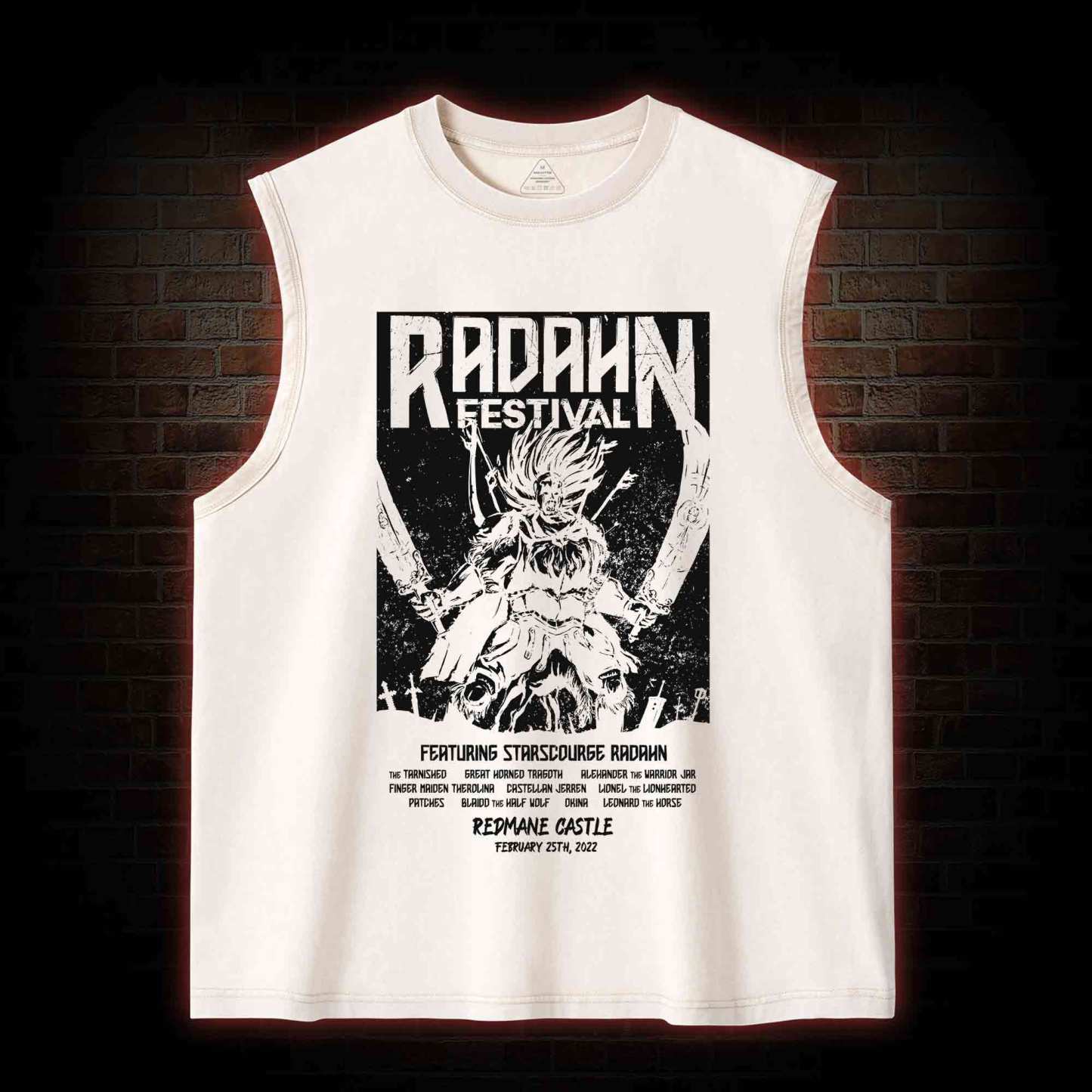 Battle Festival Washed Tank Top