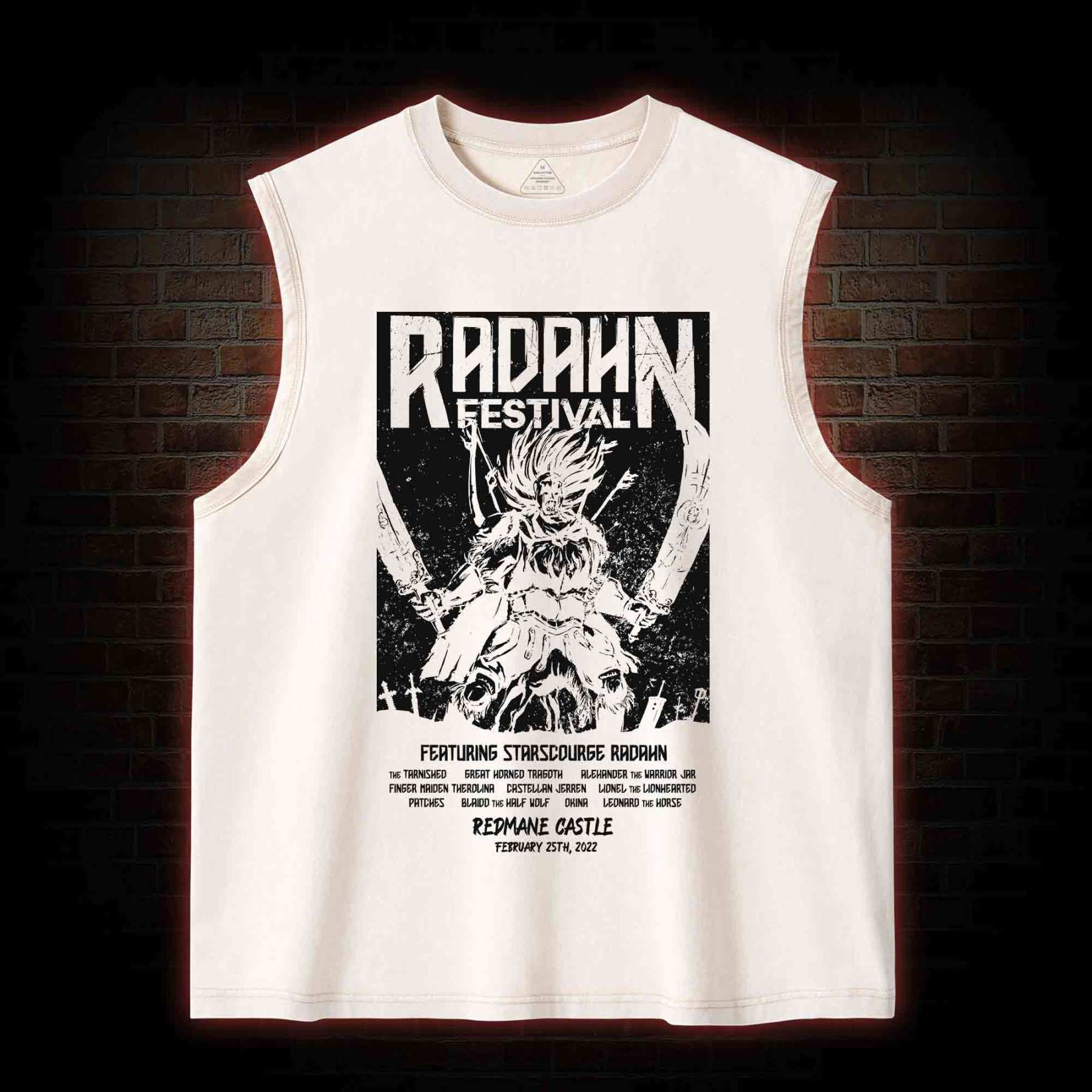 Battle Festival Washed Tank Top