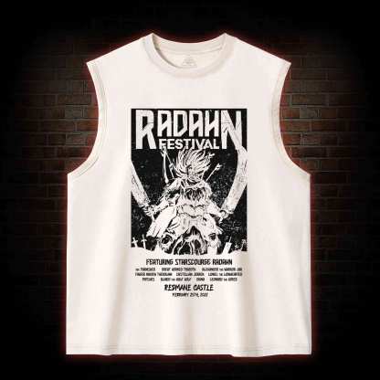 Battle Festival Washed Tank Top