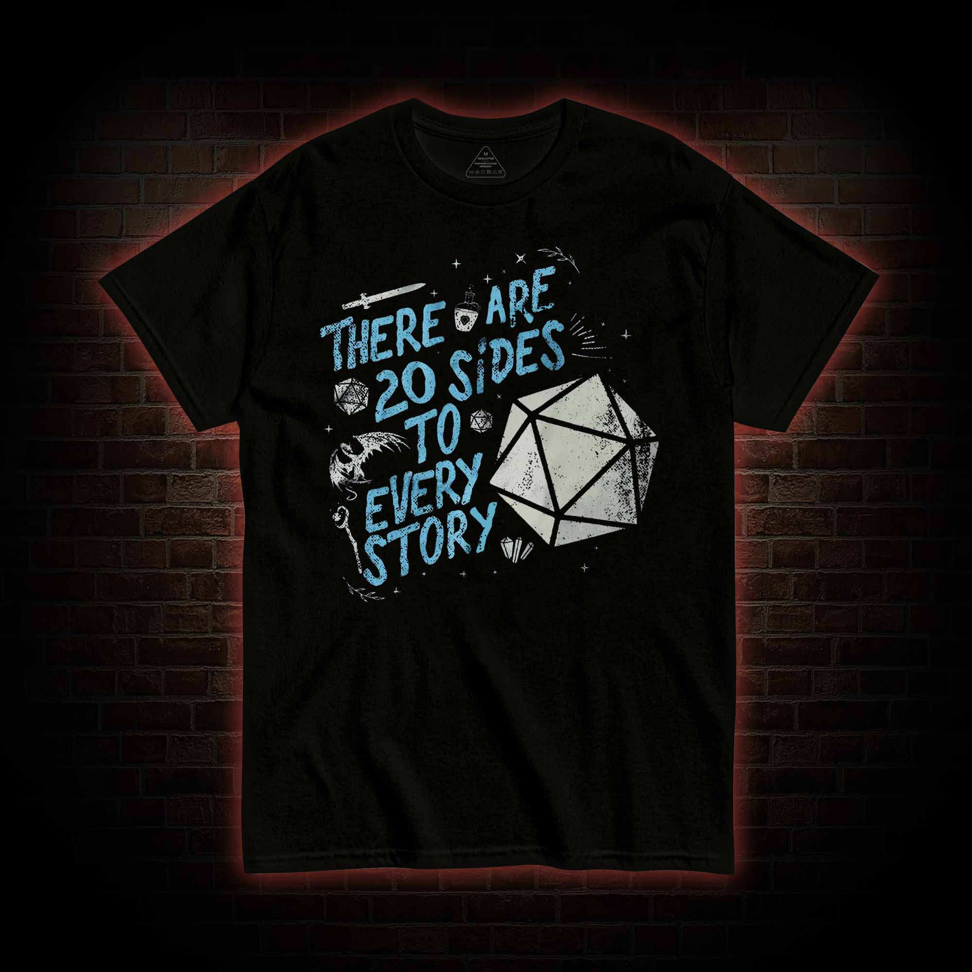 There Are 20 Sides To Every Story T-shirt
