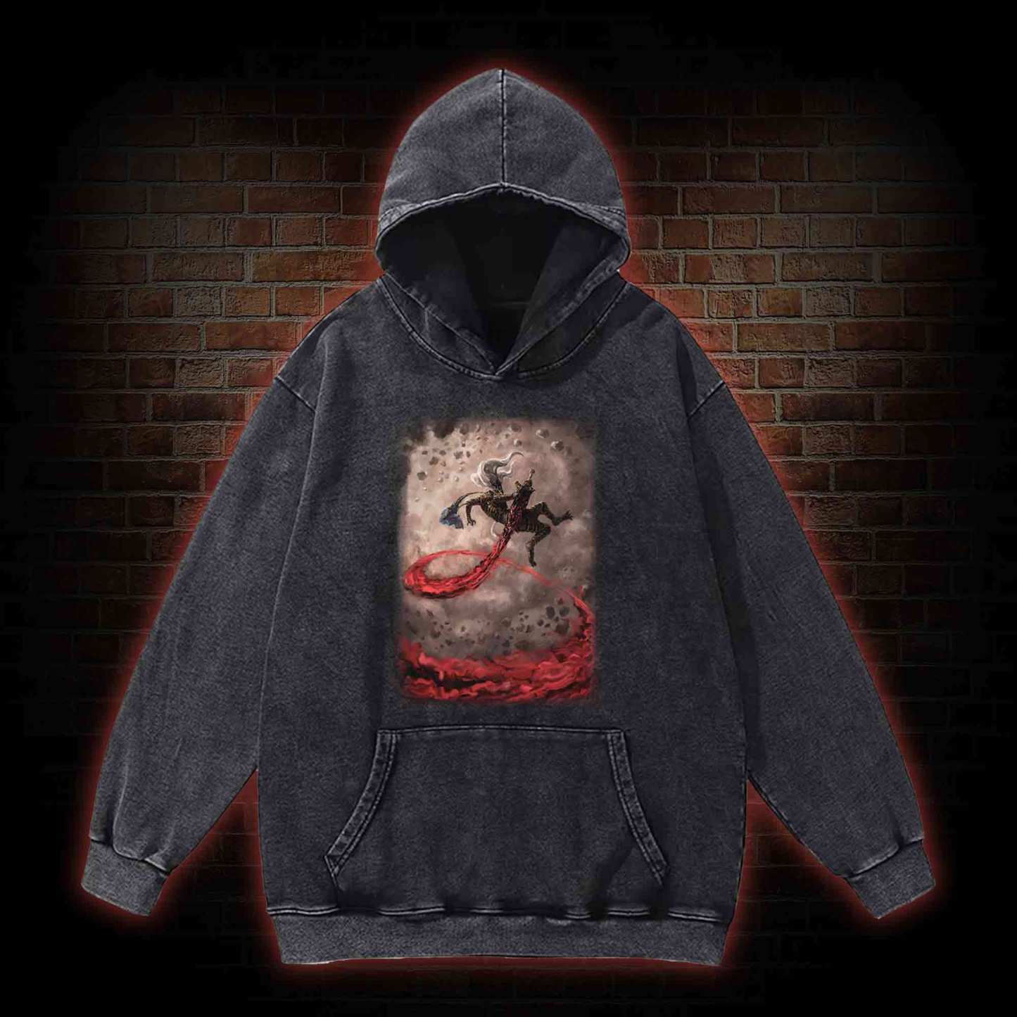 Blood Sword Washed Hoodie