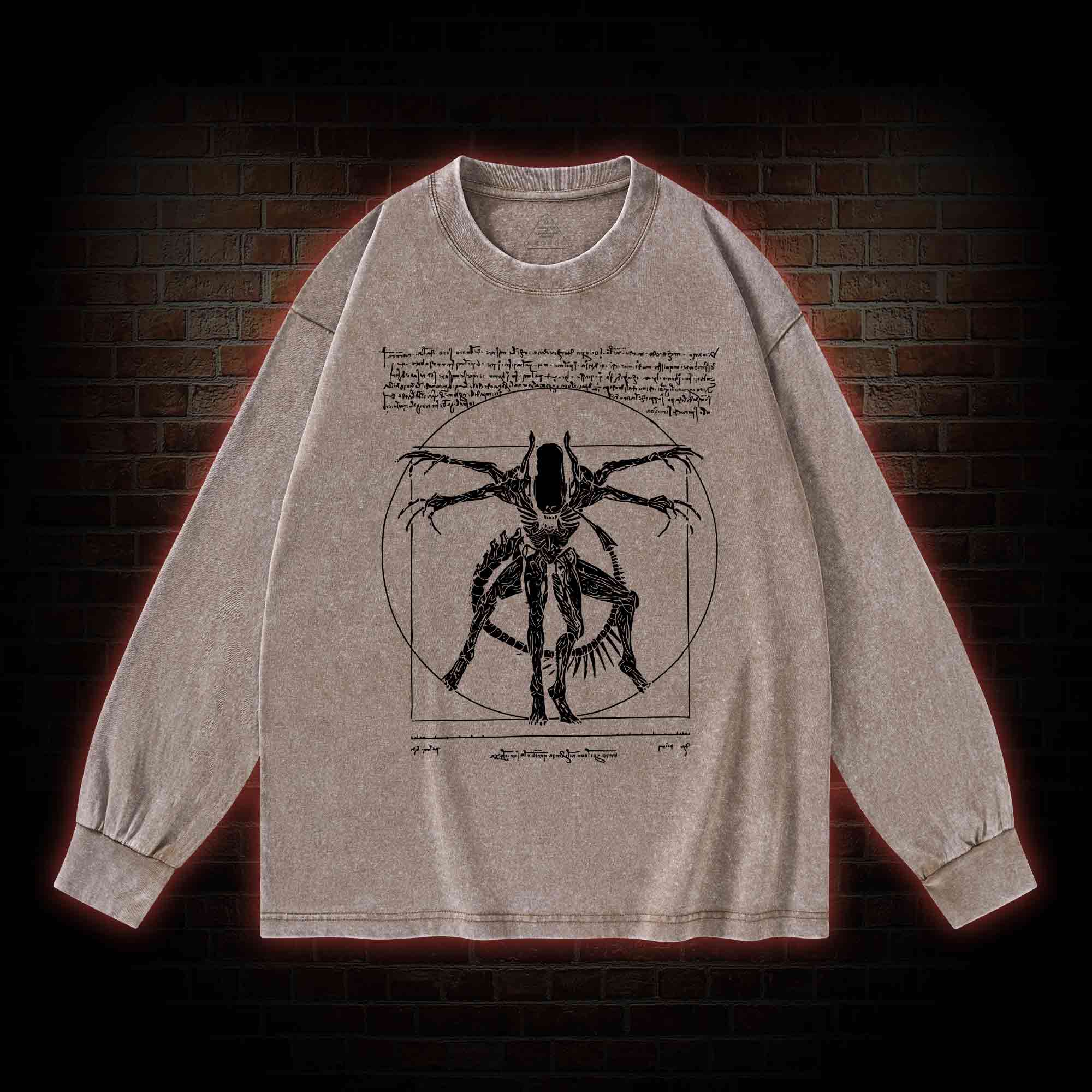 Alien Washed Long-Sleeve T-shirt