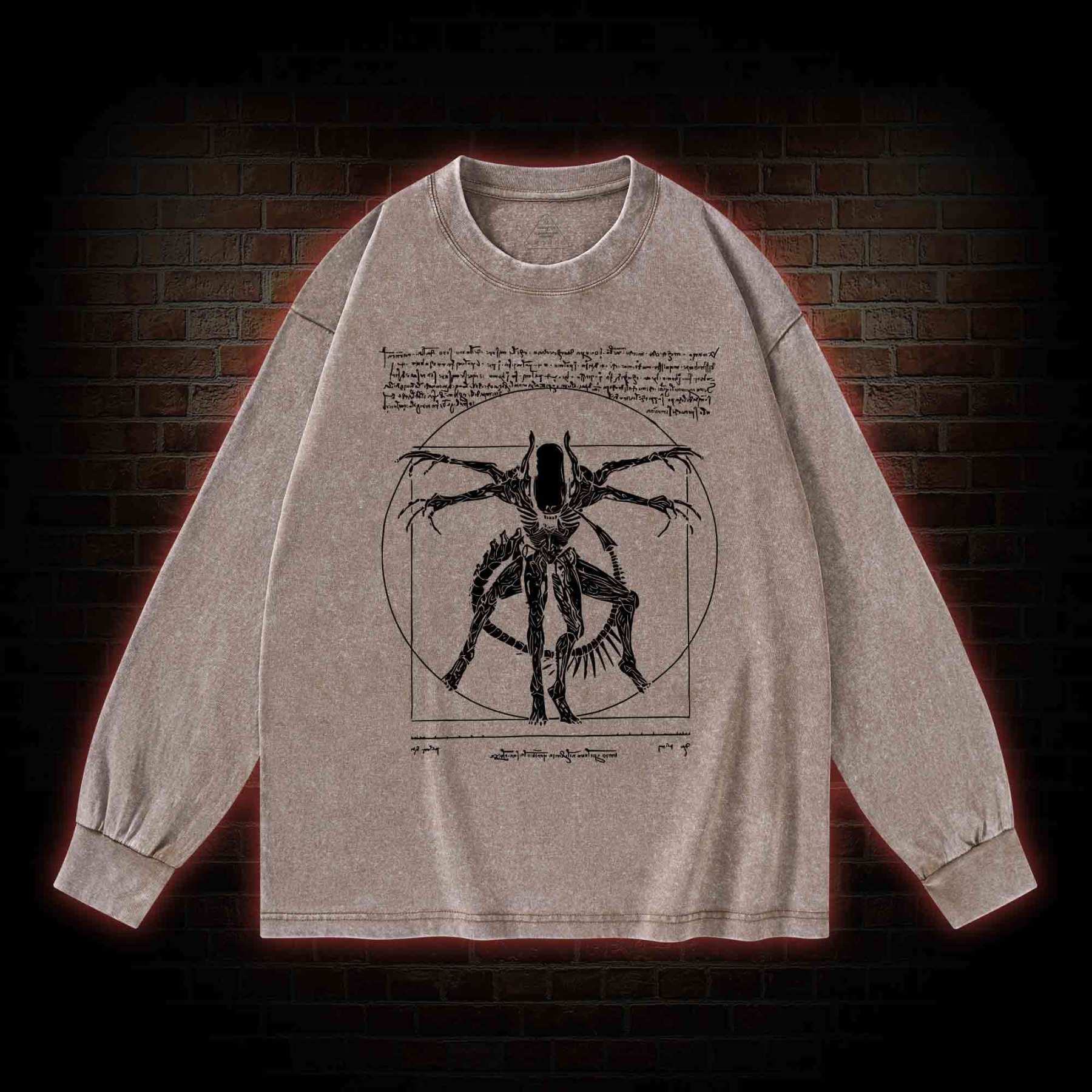 Alien Washed Long-Sleeve T-shirt