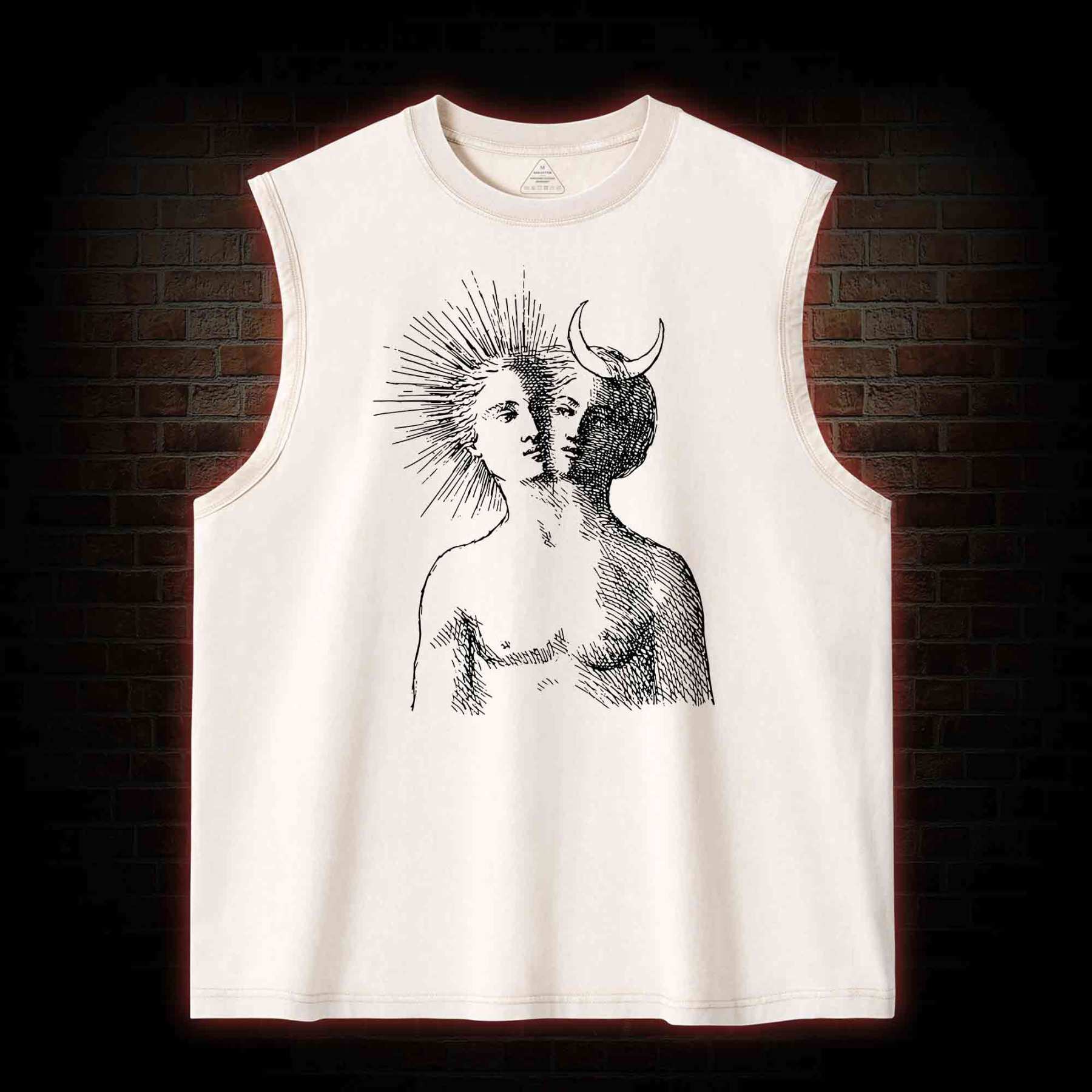Duality Washed Tank Top
