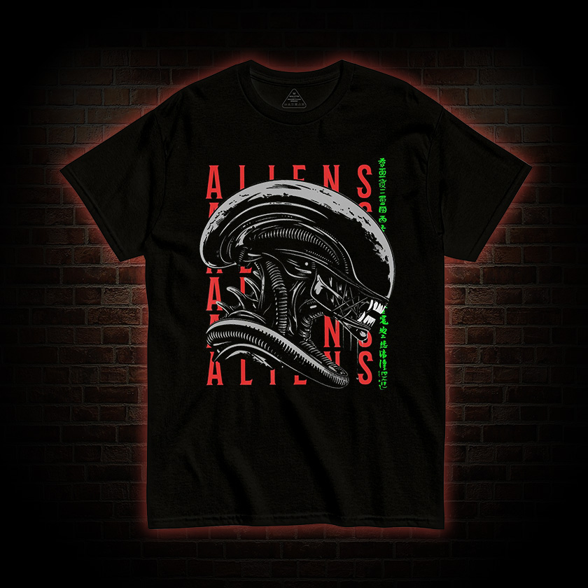 Alien Xenomorph Horror Movie T-shirt