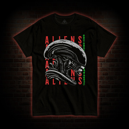 Alien Xenomorph Horror Movie T-shirt