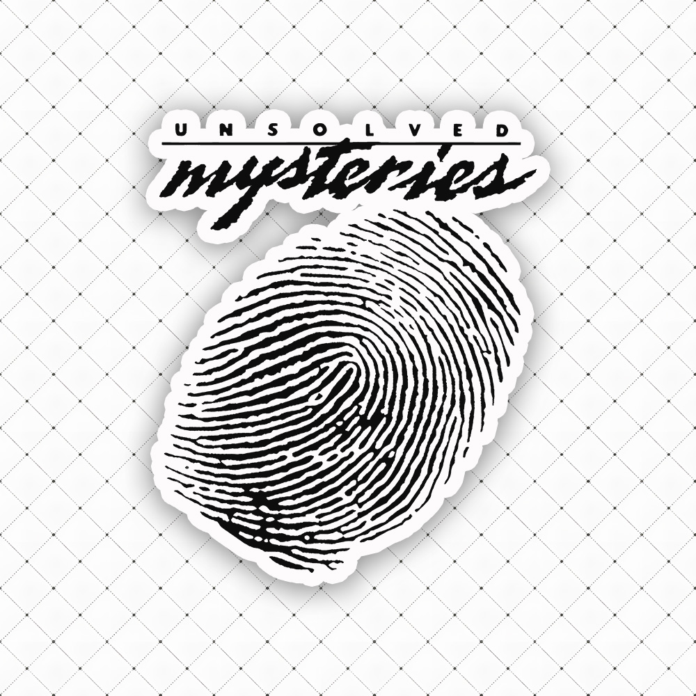 Unsolved Mysteries Sticker