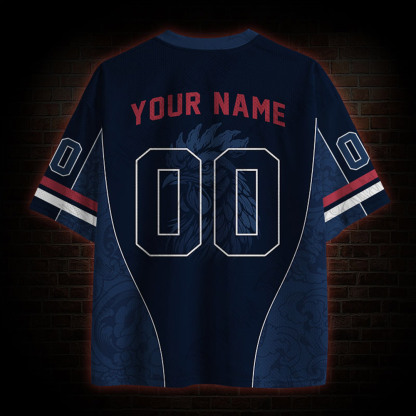 Personalized The Gallic Rooster Mesh Jersey